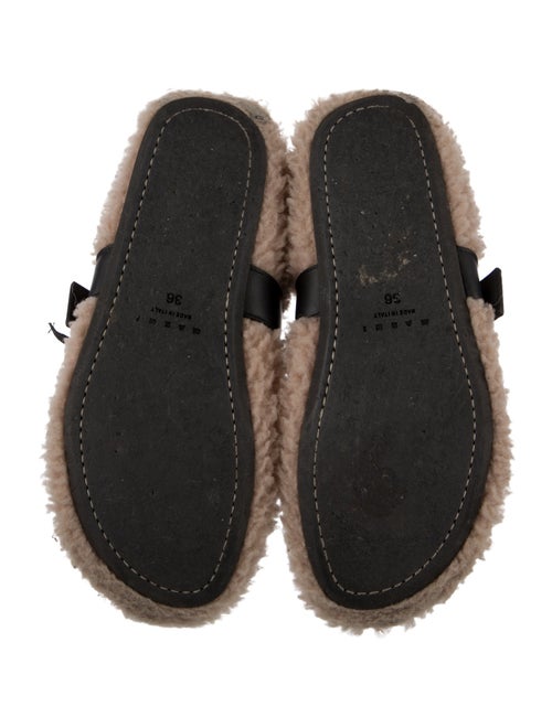 Marni Faux Fur Moccasins