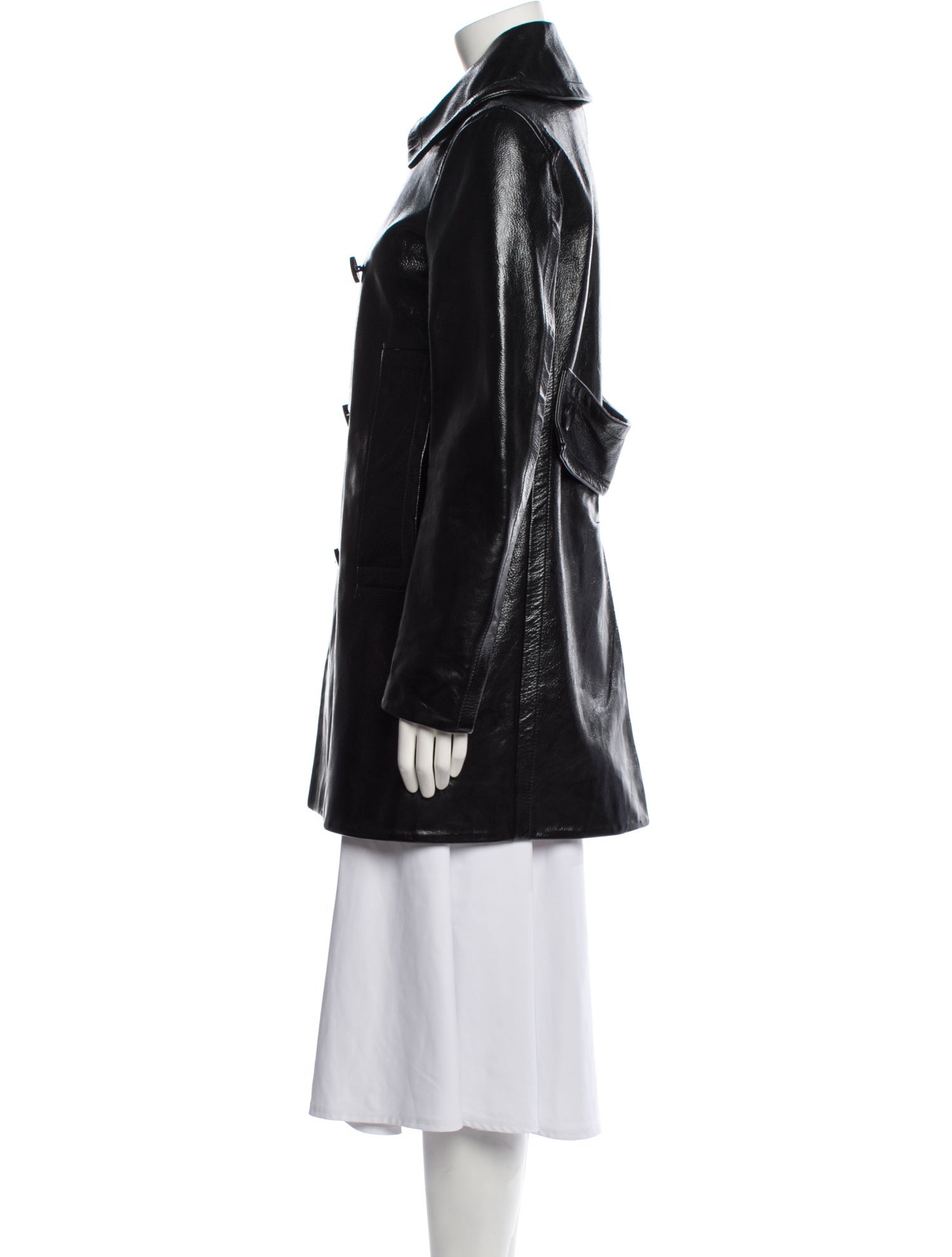 Marni Leather Fur Coat