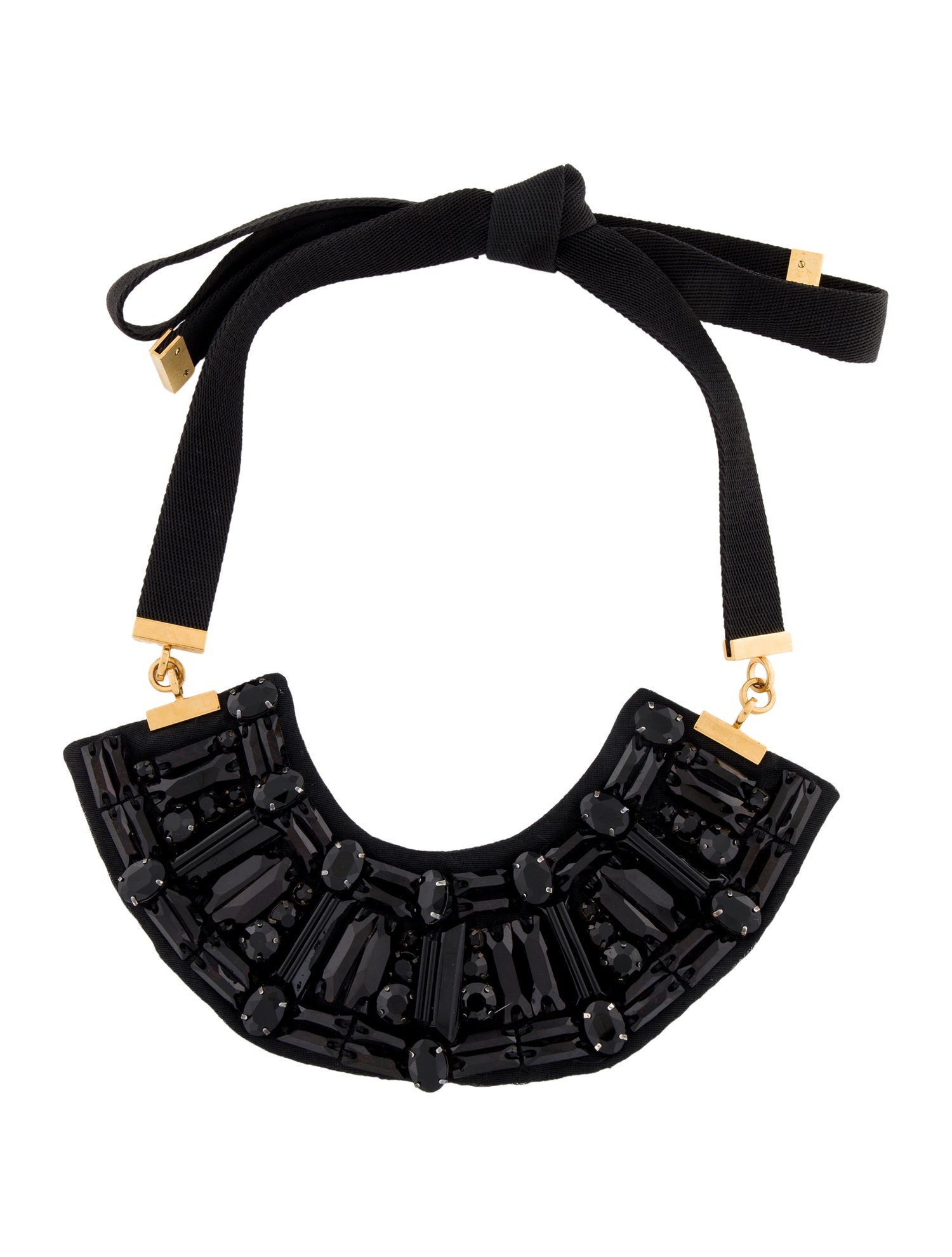 Marni Crystal Bib Collar Necklace