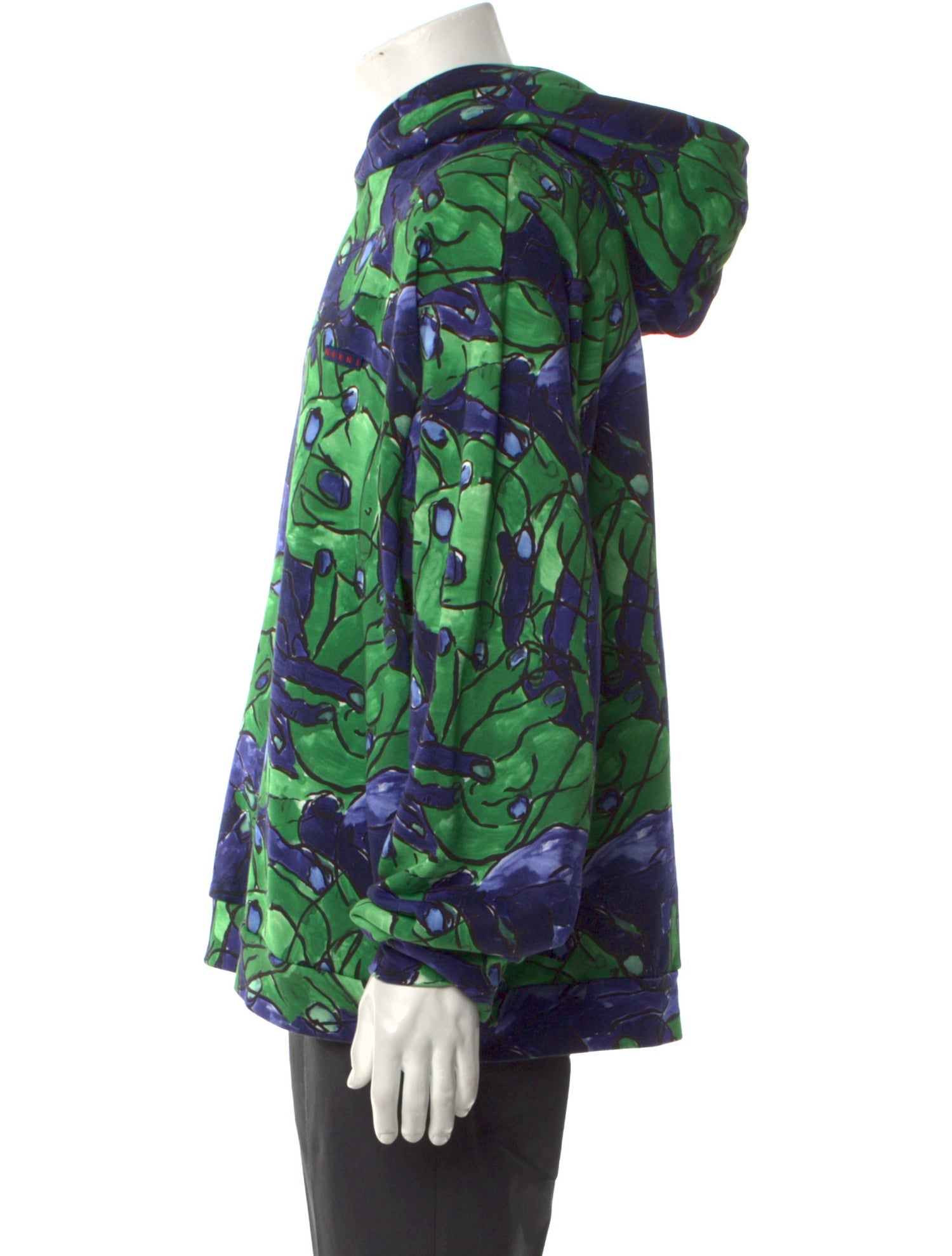 Marni Printed Crew Neck Hoodie w/ Tags