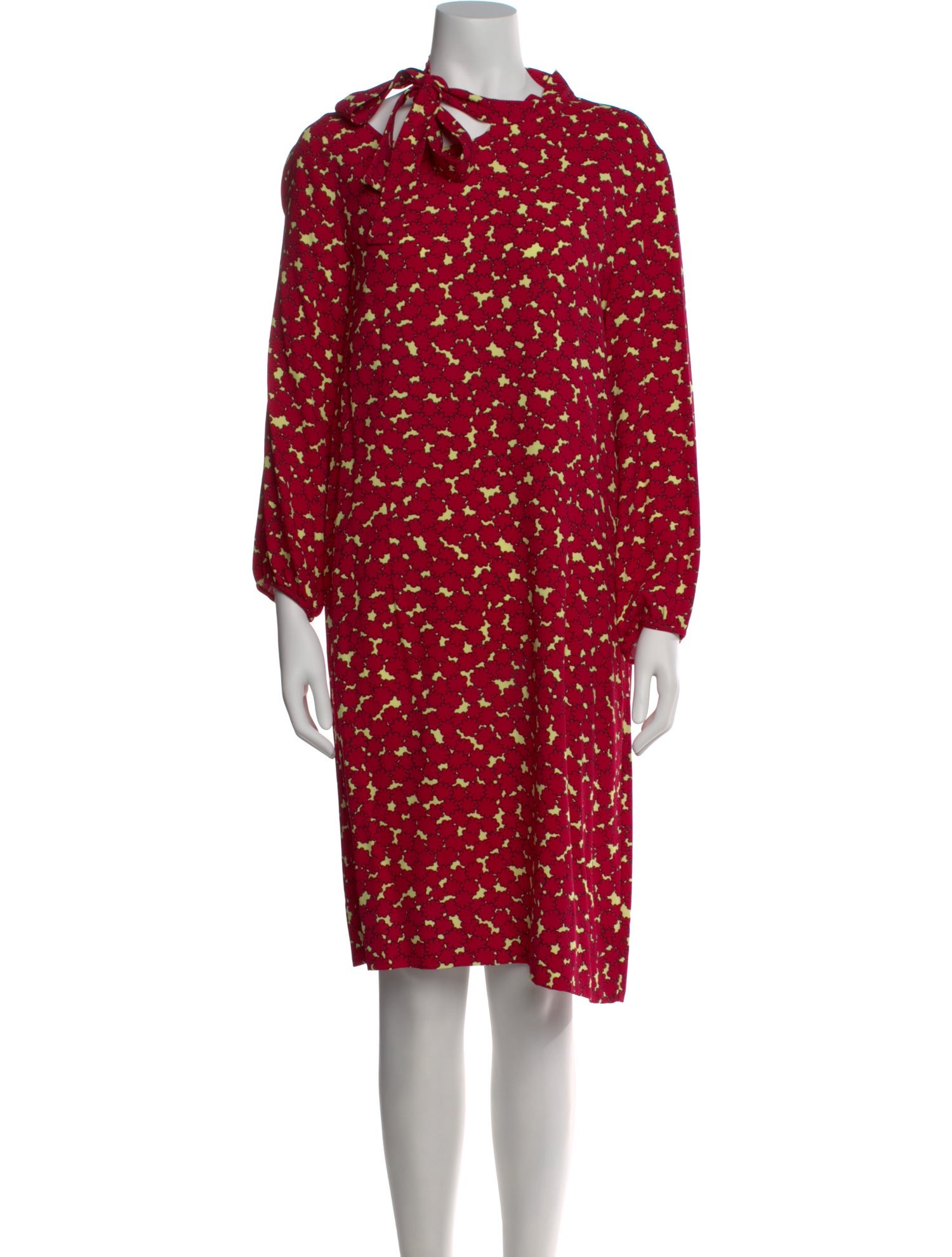 Marni Printed Knee-Length Dress