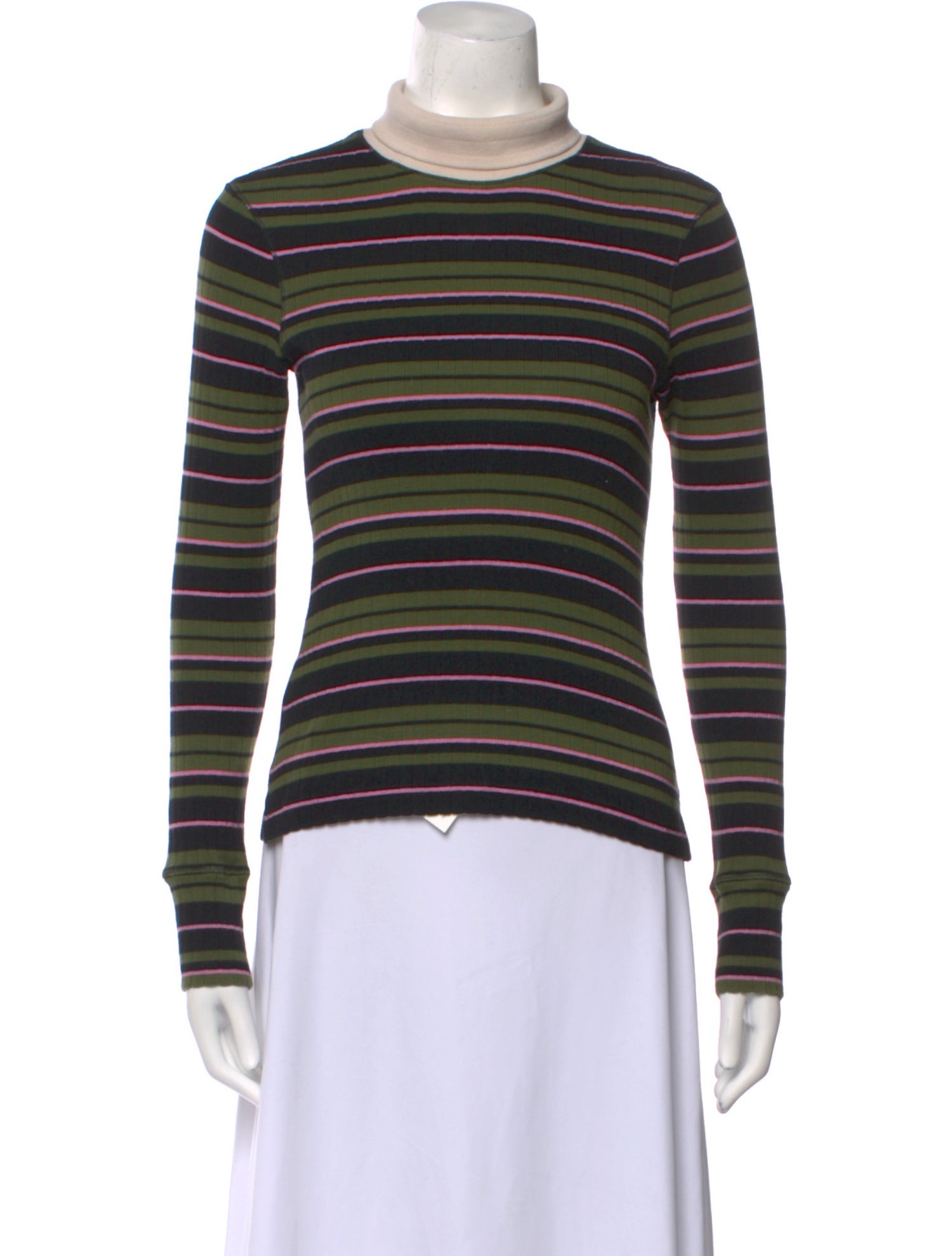 Marni Striped Turtleneck Sweater