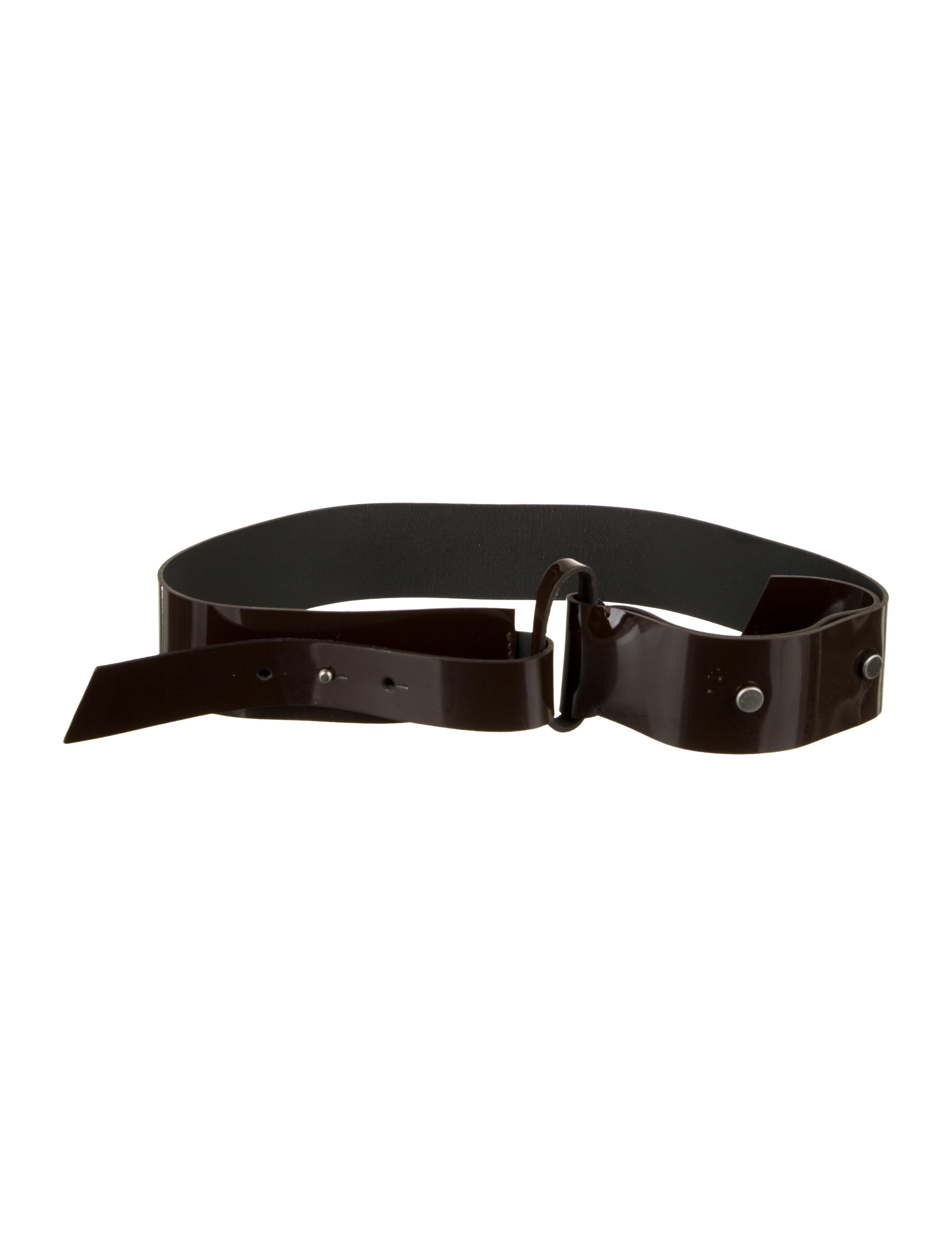 Marni Patent Leather Waist Belt