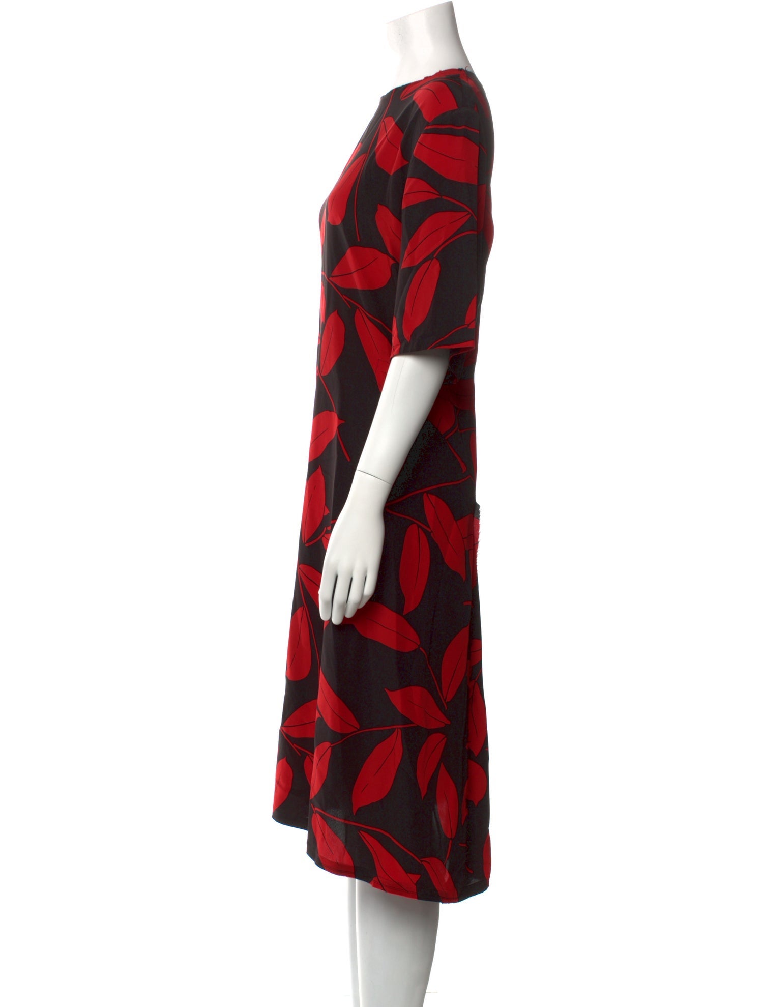 Marni Silk Midi Length Dress