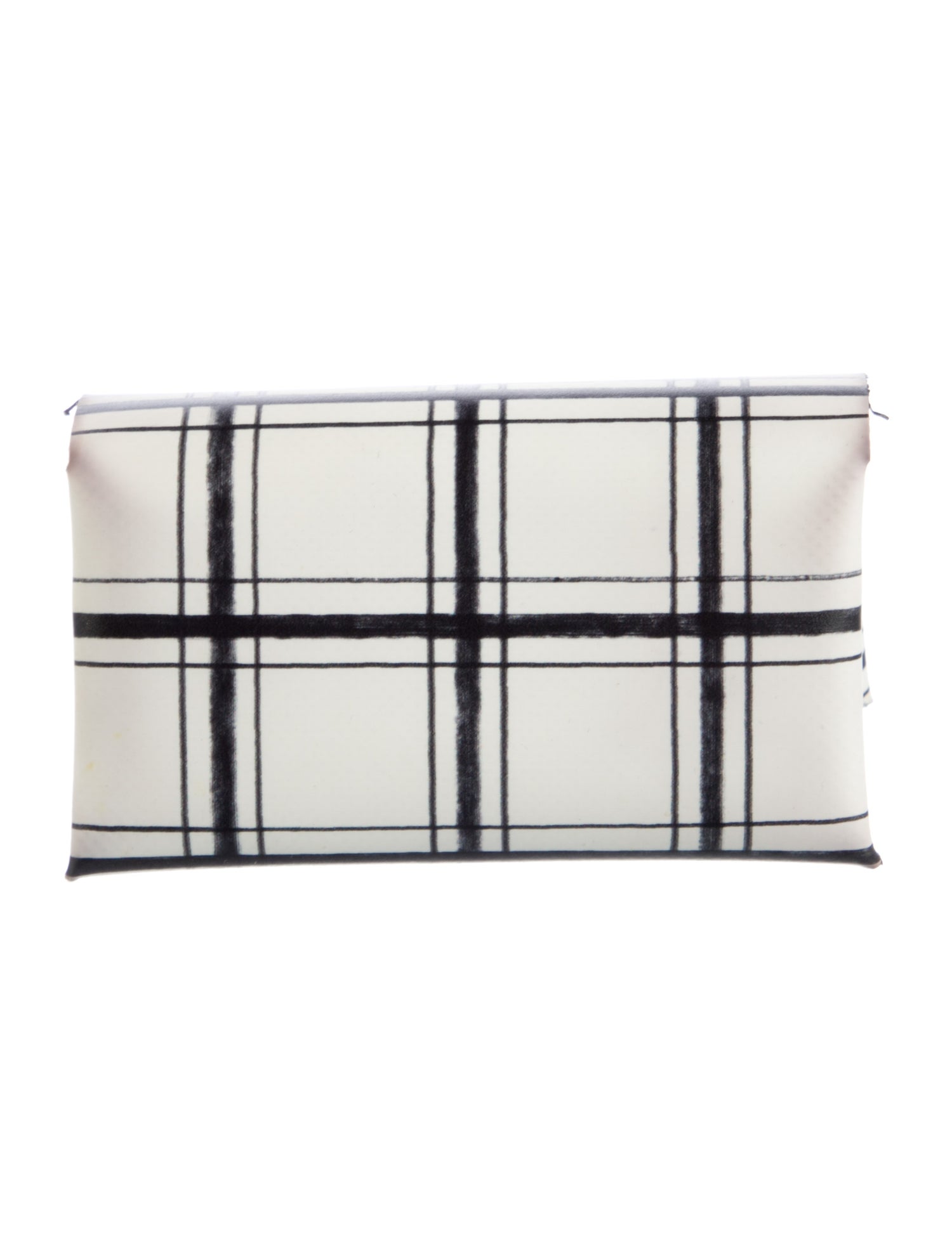 Marni Rubber Plaid Print Continental Wallet