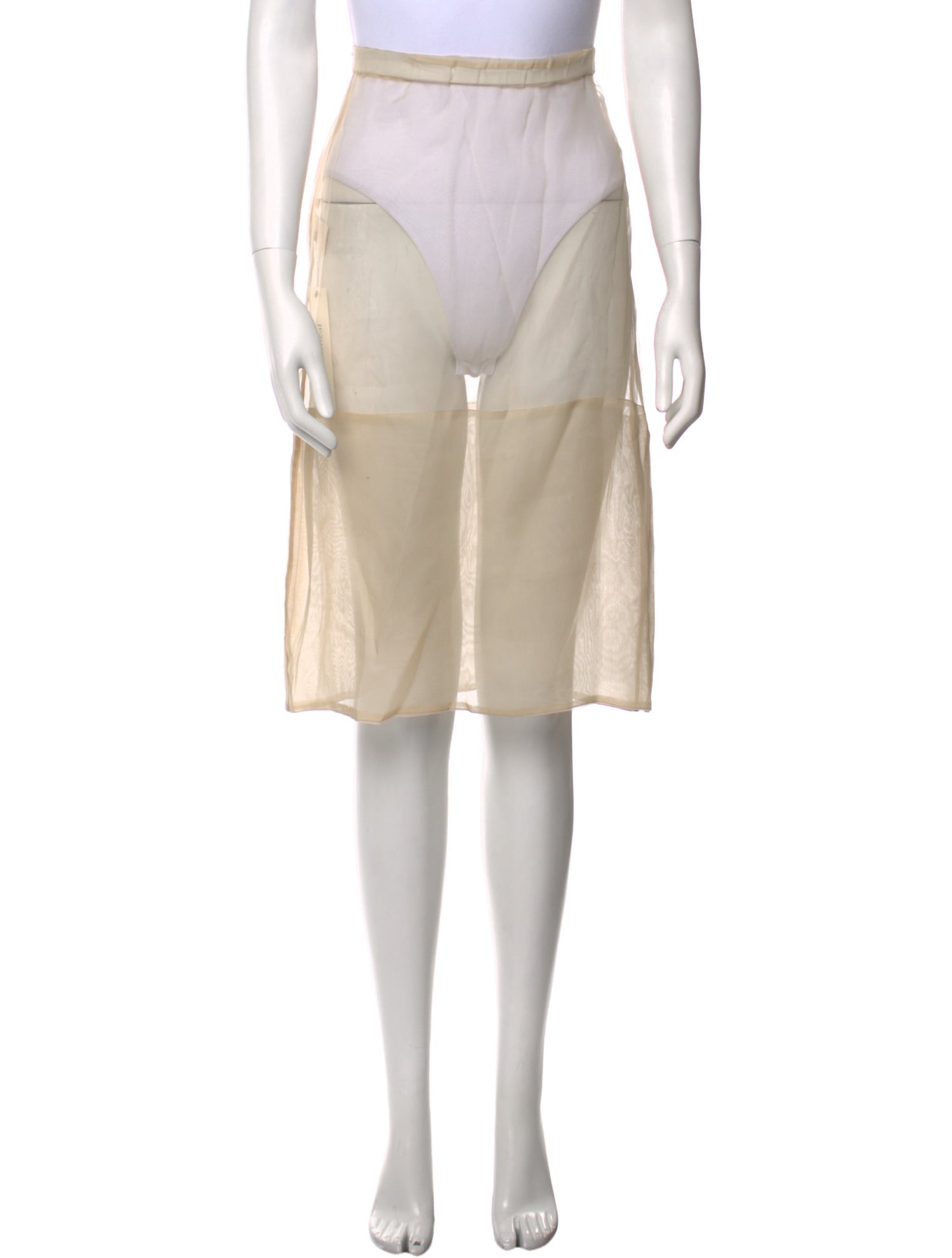 Marni Silk Knee-Length Skirt