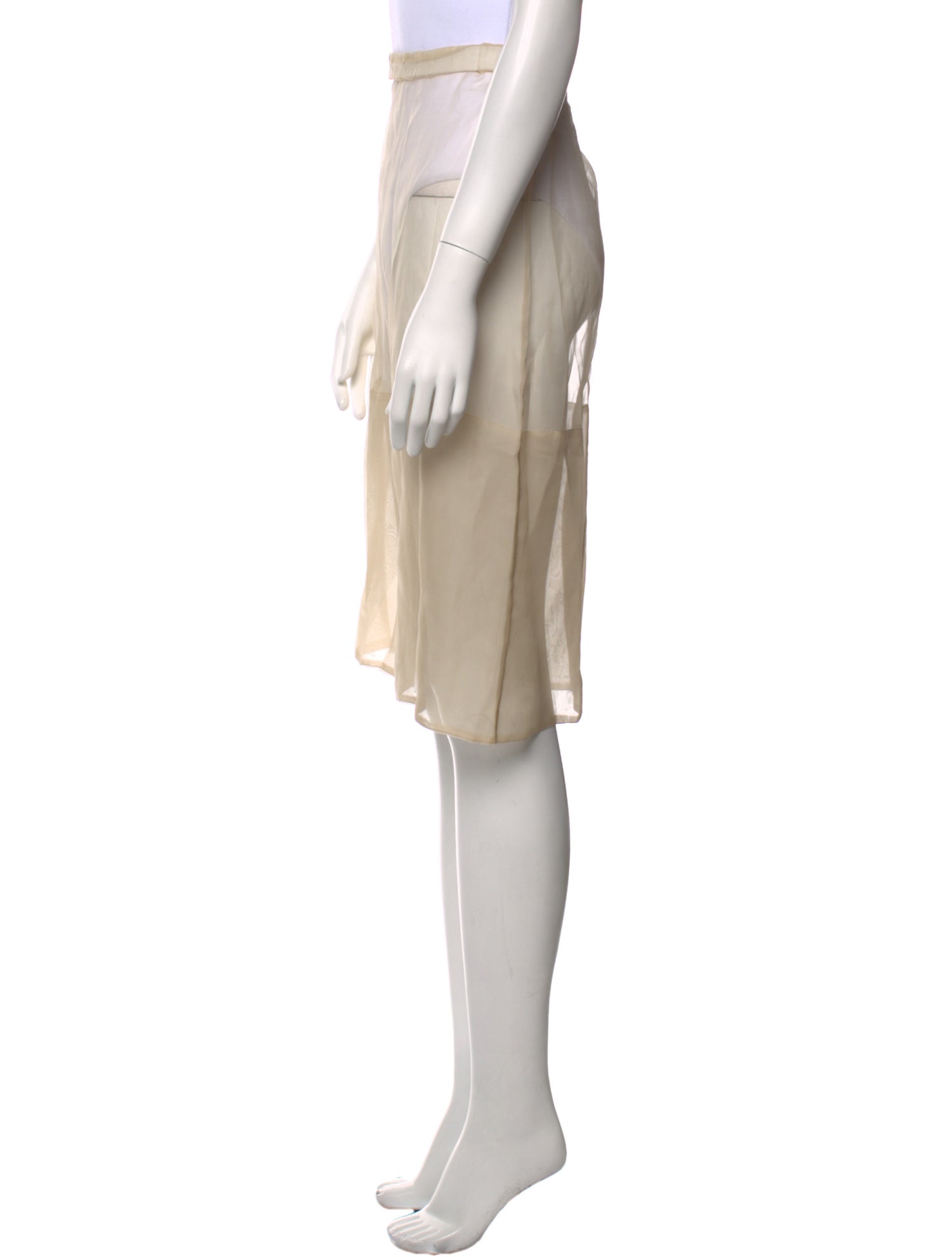 Marni Silk Knee-Length Skirt