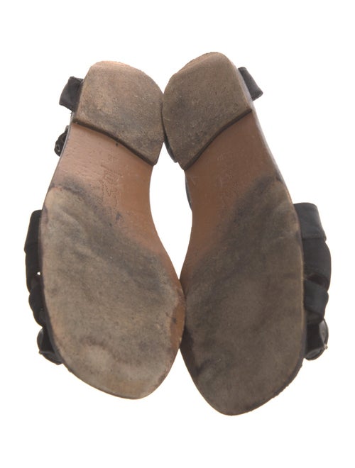 Marni Vinyl Crystal Embellishments Sandals