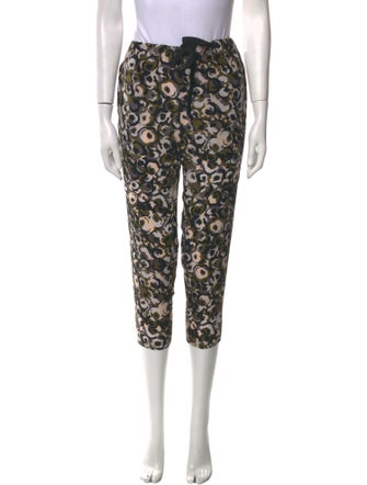 Marni Silk Skinny Leg Pants