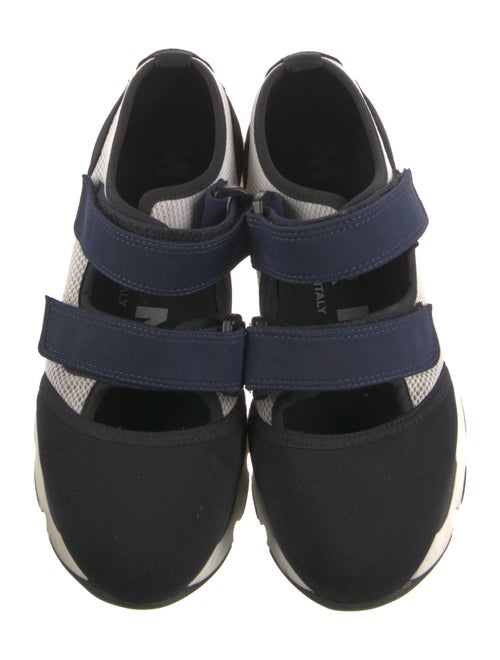 Marni Colorblock Pattern Athletic Sneakers
