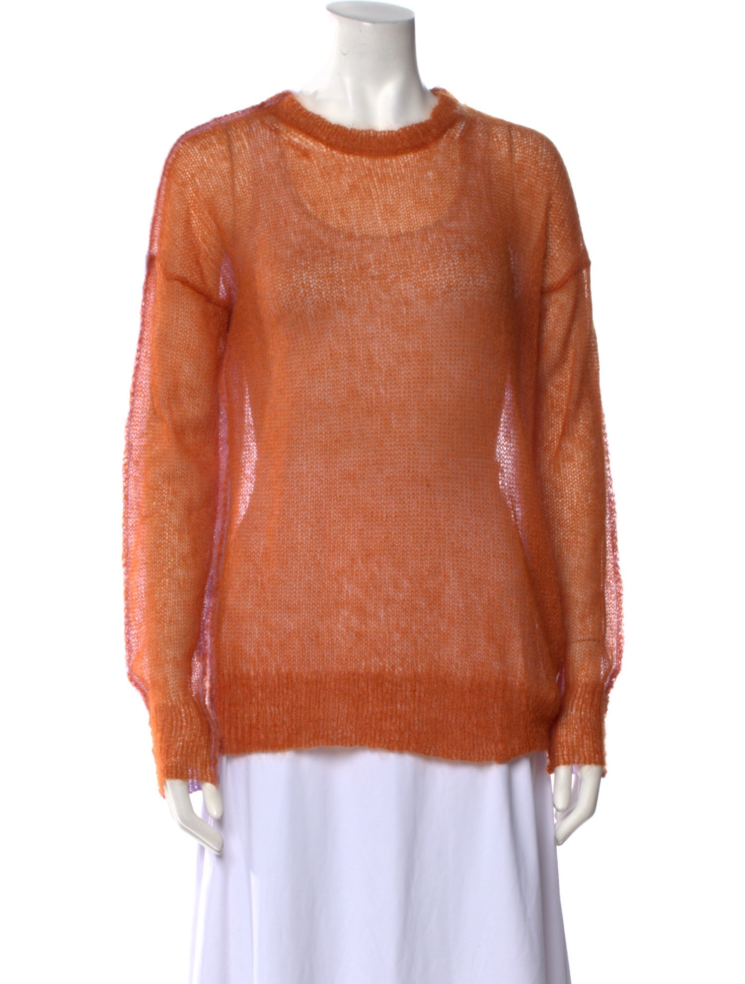Marni Mohair Crew Neck Sweater