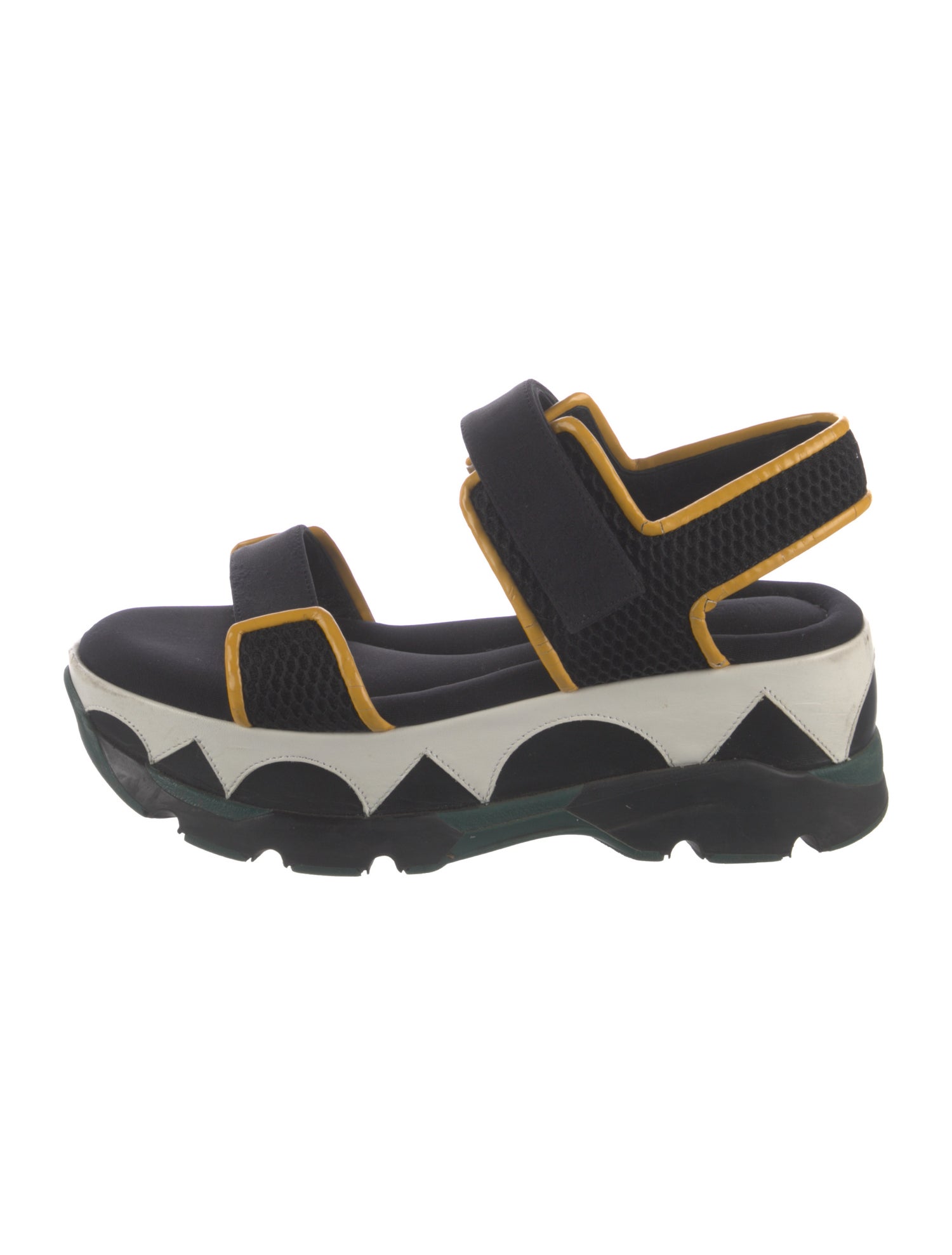 Marni Neoprene Slingback Sandals