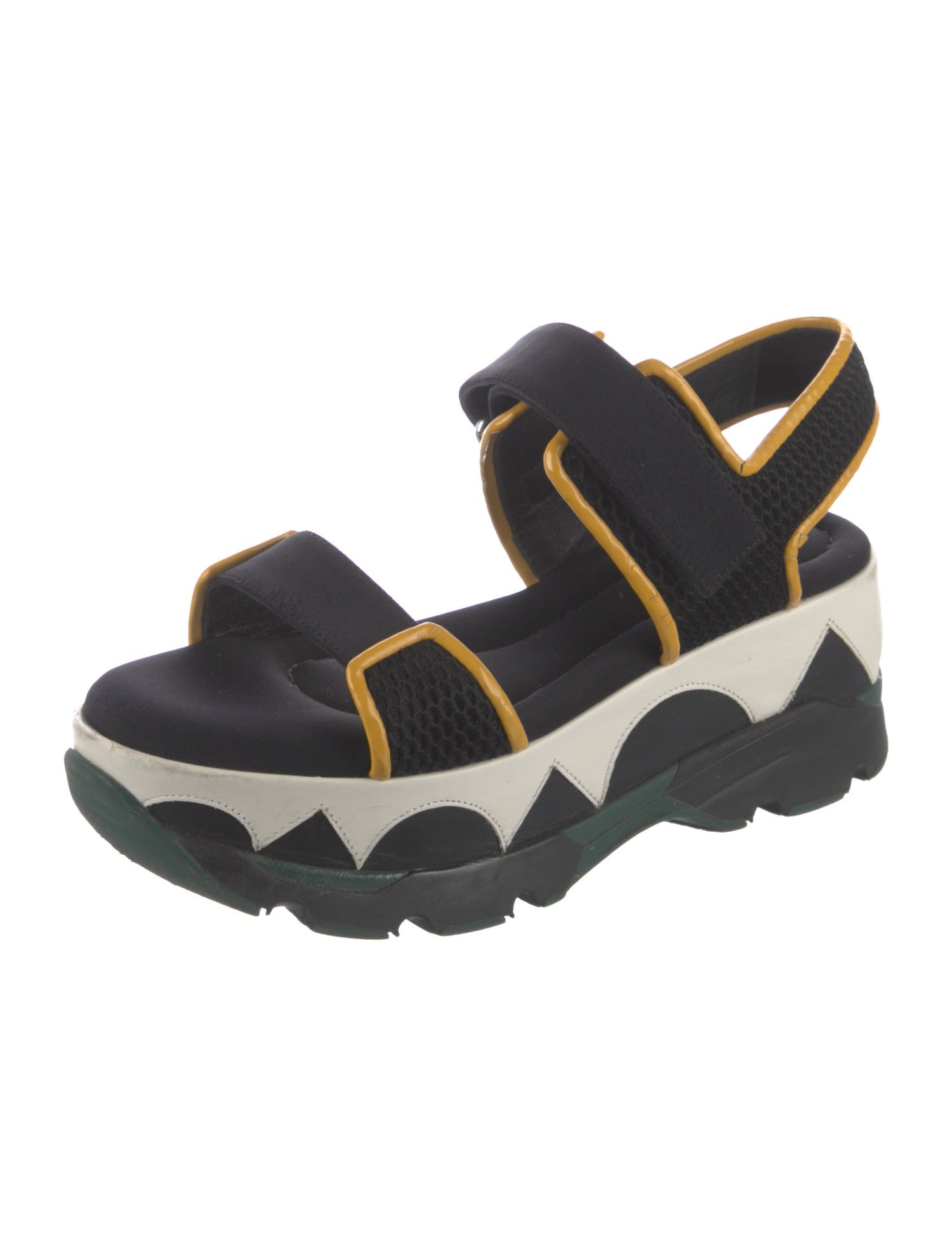 Marni Neoprene Slingback Sandals