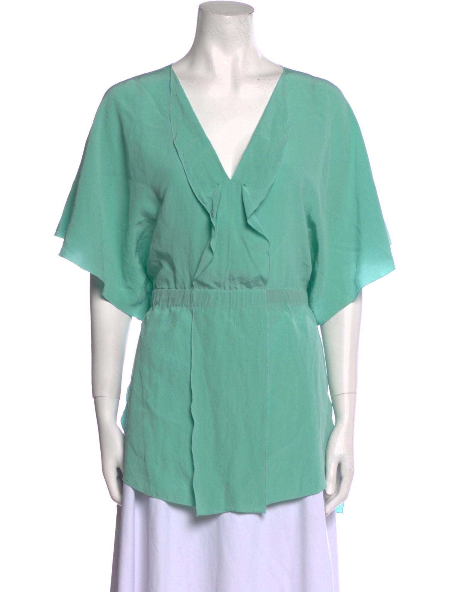 Marni Silk V-Neck Blouse