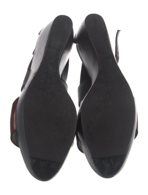 Marni Leather T-Strap Sandals