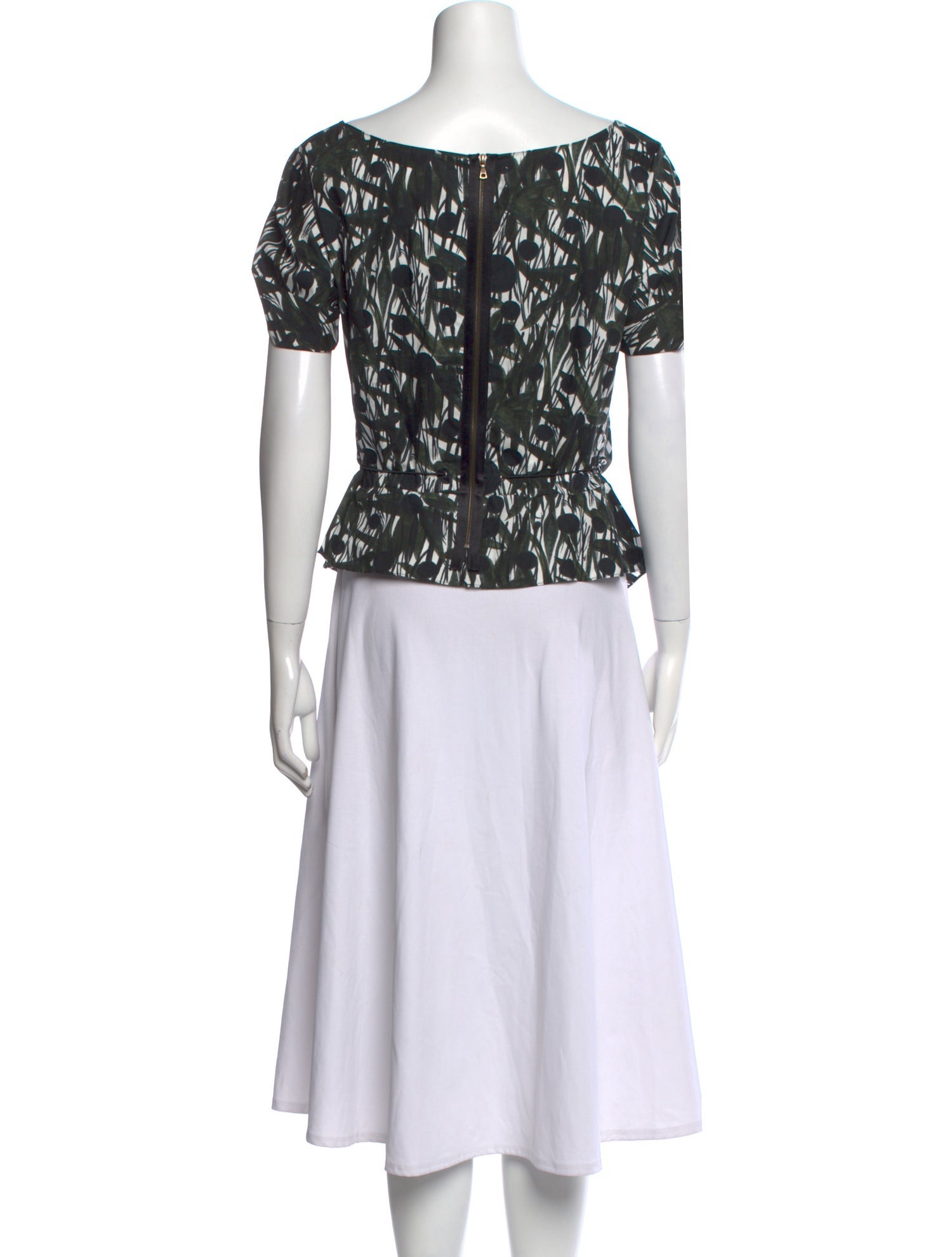 Marni Lace Pattern Scoop Neck Blouse w/ Tags