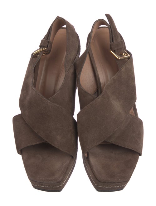 Marni Suede Slingback Sandals