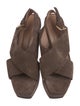 Marni Suede Slingback Sandals