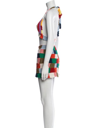 Marni Lace Pattern Skirt Set