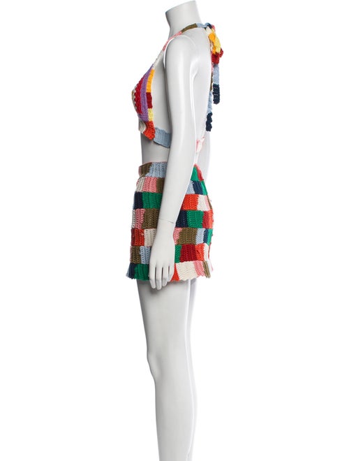 Marni Lace Pattern Skirt Set