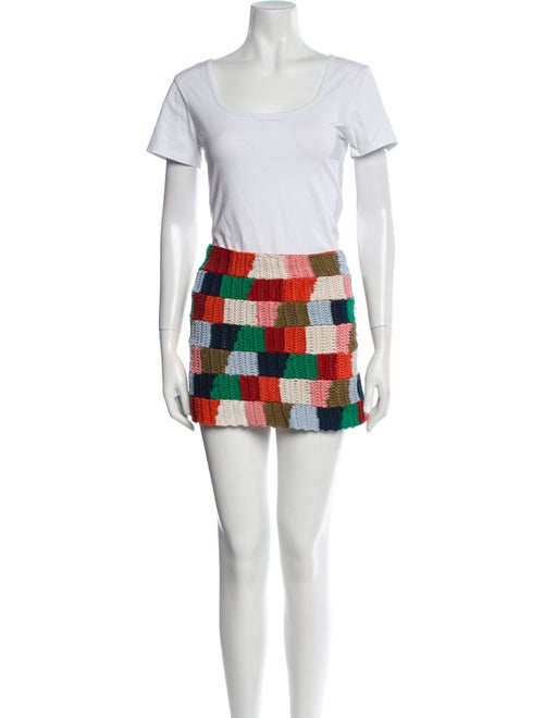 Marni Lace Pattern Skirt Set