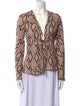 Marni Printed V-Neck Blouse