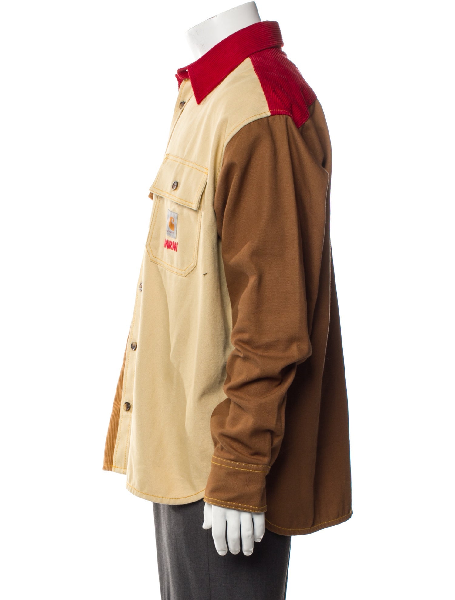 Marni x Carhartt Colorblock Pattern Jacket