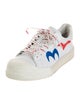 Marni Leather Colorblock Pattern Sneakers