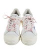 Marni Leather Colorblock Pattern Sneakers