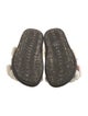 Marni Leather Fur Trim Slides