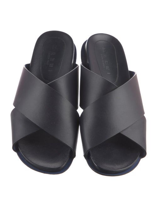 Marni Leather Slides