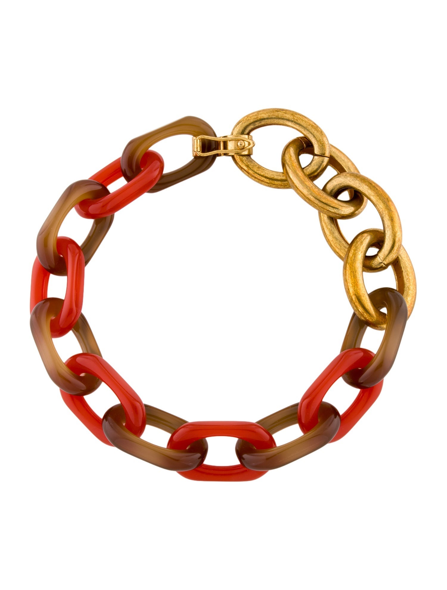 Marni Resin Chunky Chain Choker Necklace