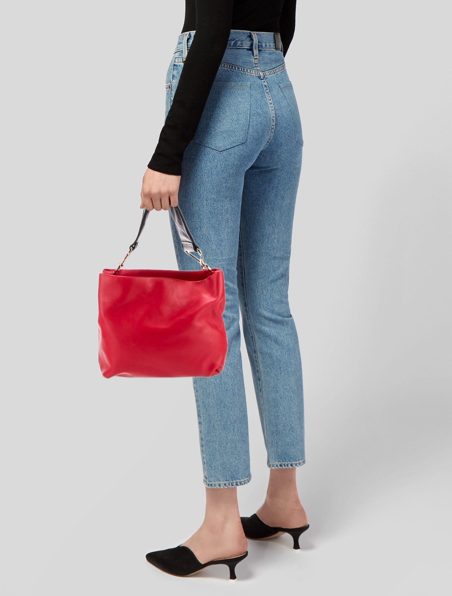 Marni Leather Shoulder Bag
