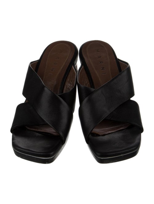 Marni Leather Slides