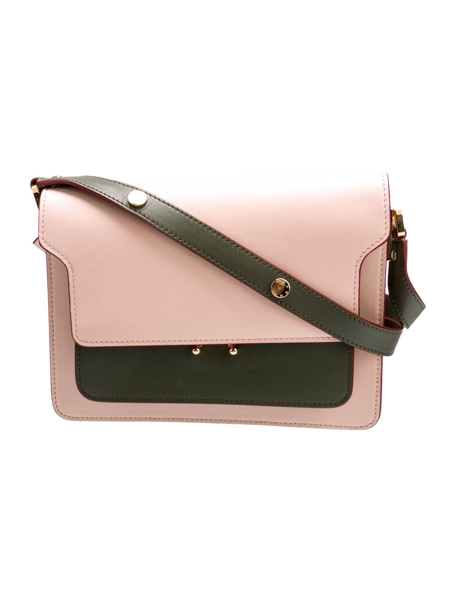 Marni Leather Messenger Bag