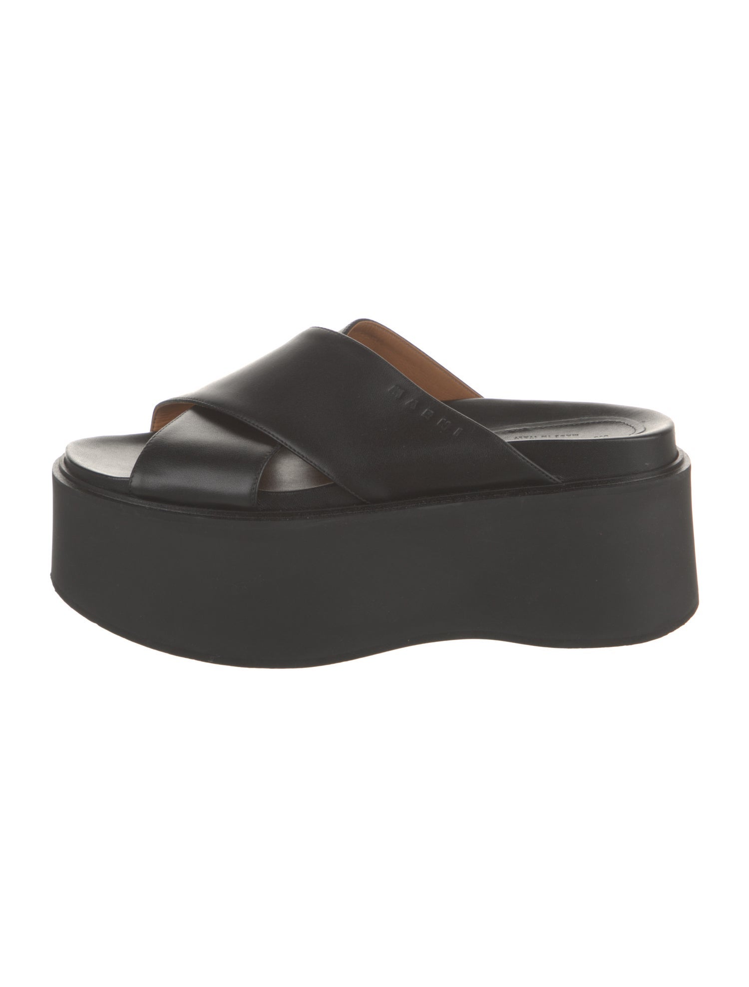 Marni Leather Slides
