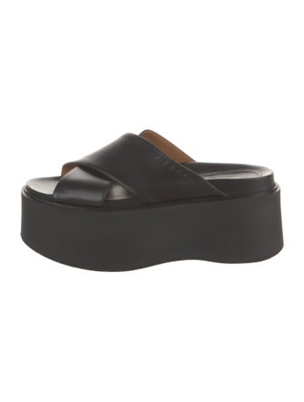 Marni Leather Slides