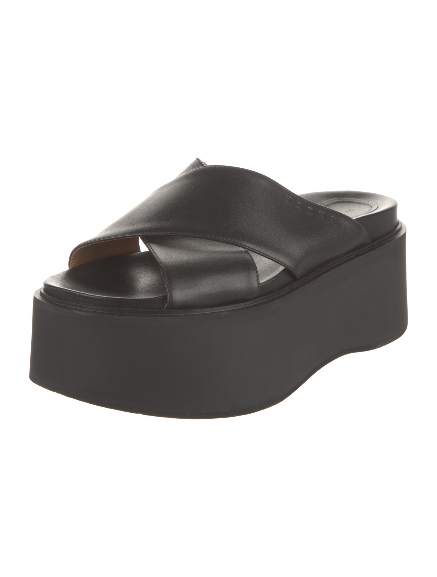 Marni Leather Slides
