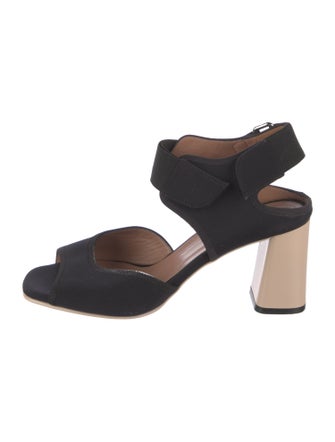 Marni Satin Slingback Sandals