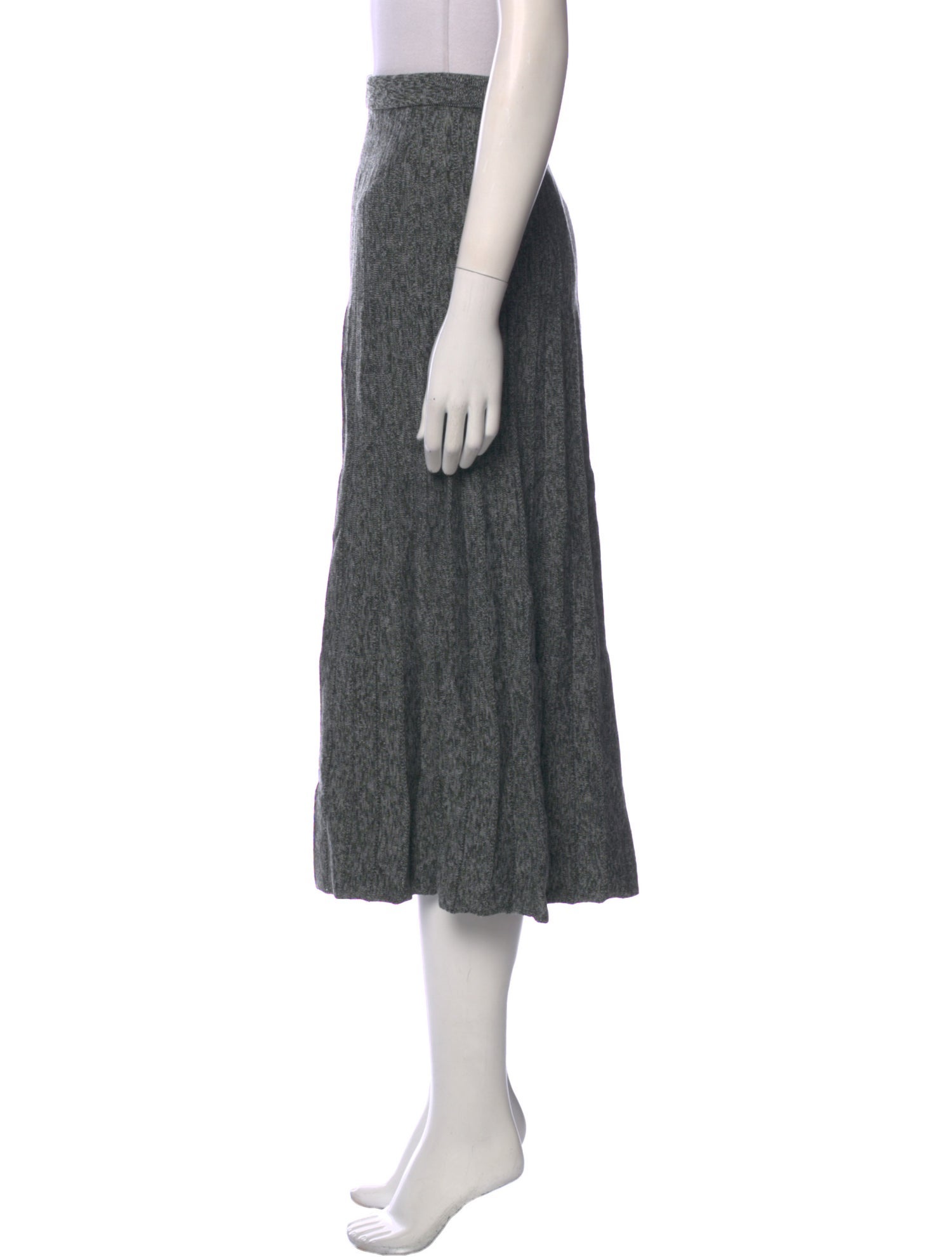 Marni Virgin Wool Midi Length Skirt