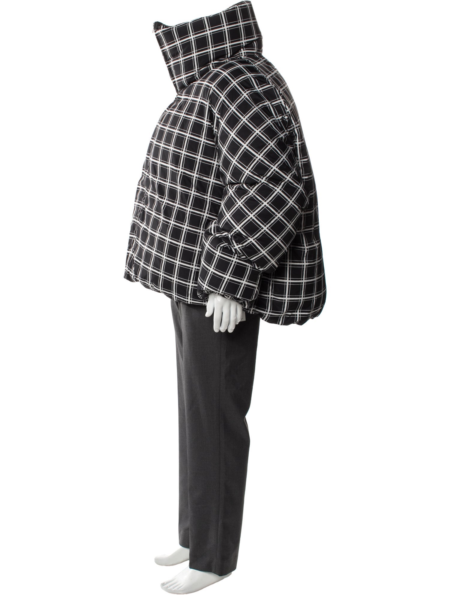 Marni Plaid Print Parka w/ Tags