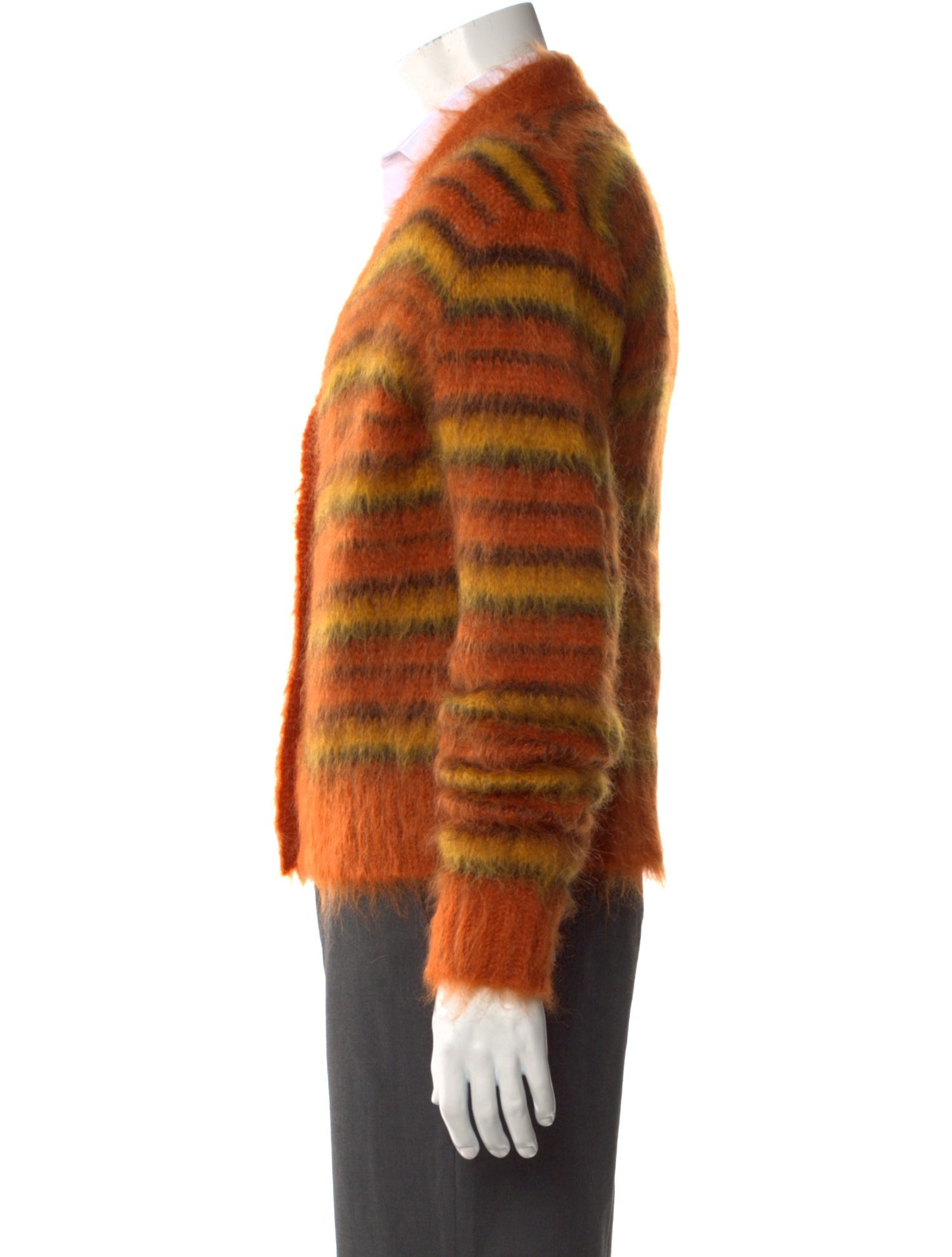 Marni Mohair Striped Cardigan