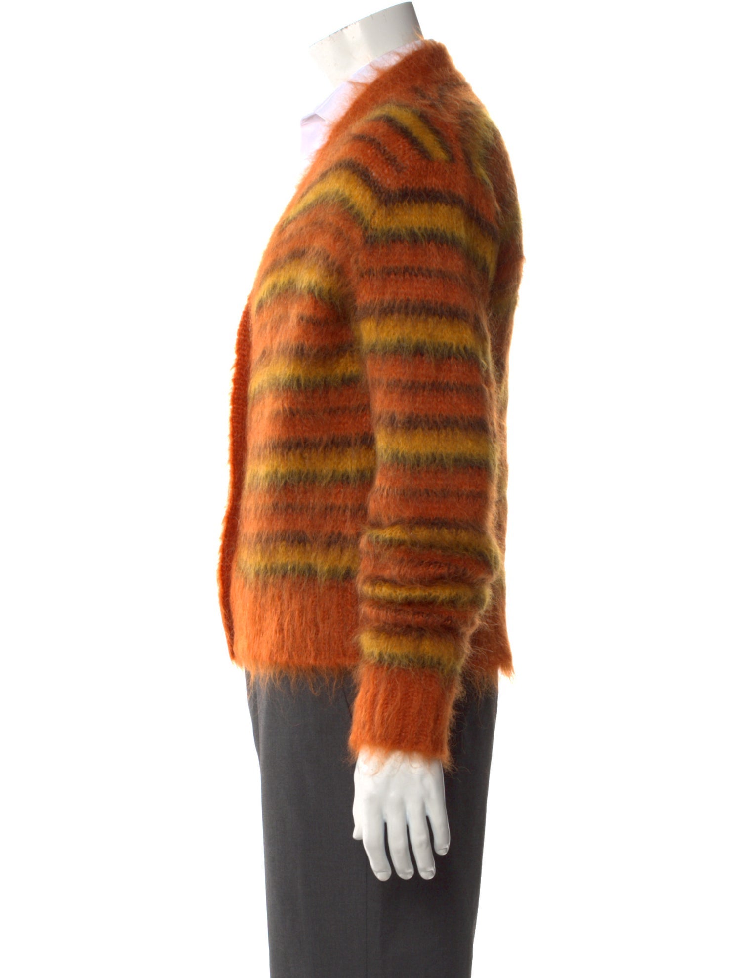Marni Mohair Striped Cardigan
