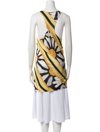 Marni Printed Cowl Neck Tunic