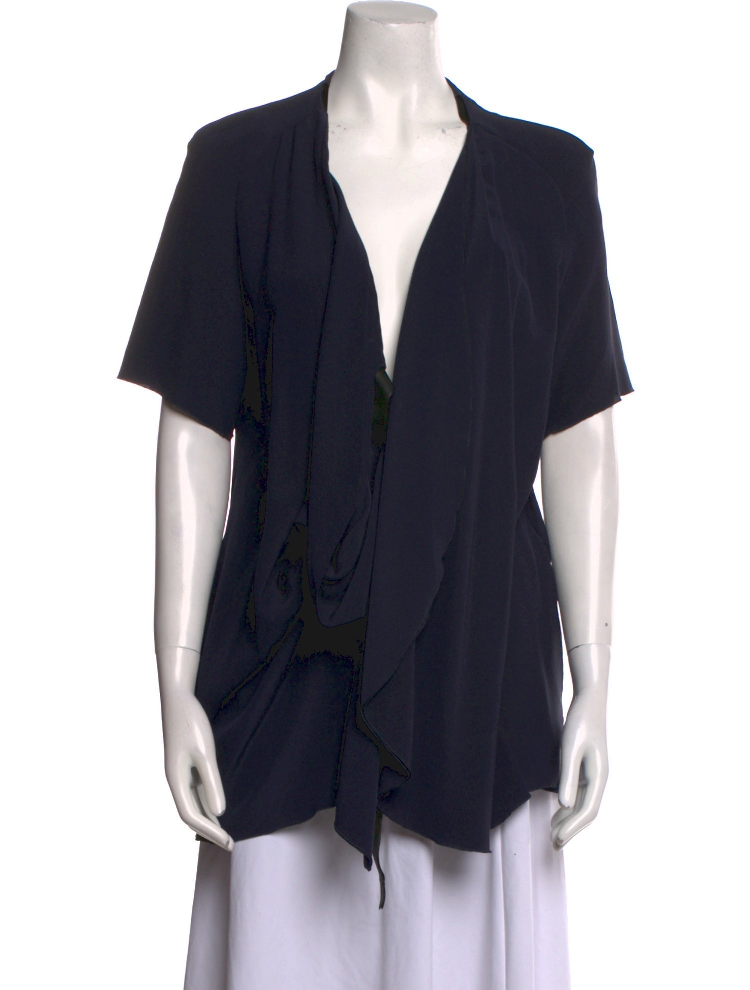 Marni Silk V-Neck Blouse