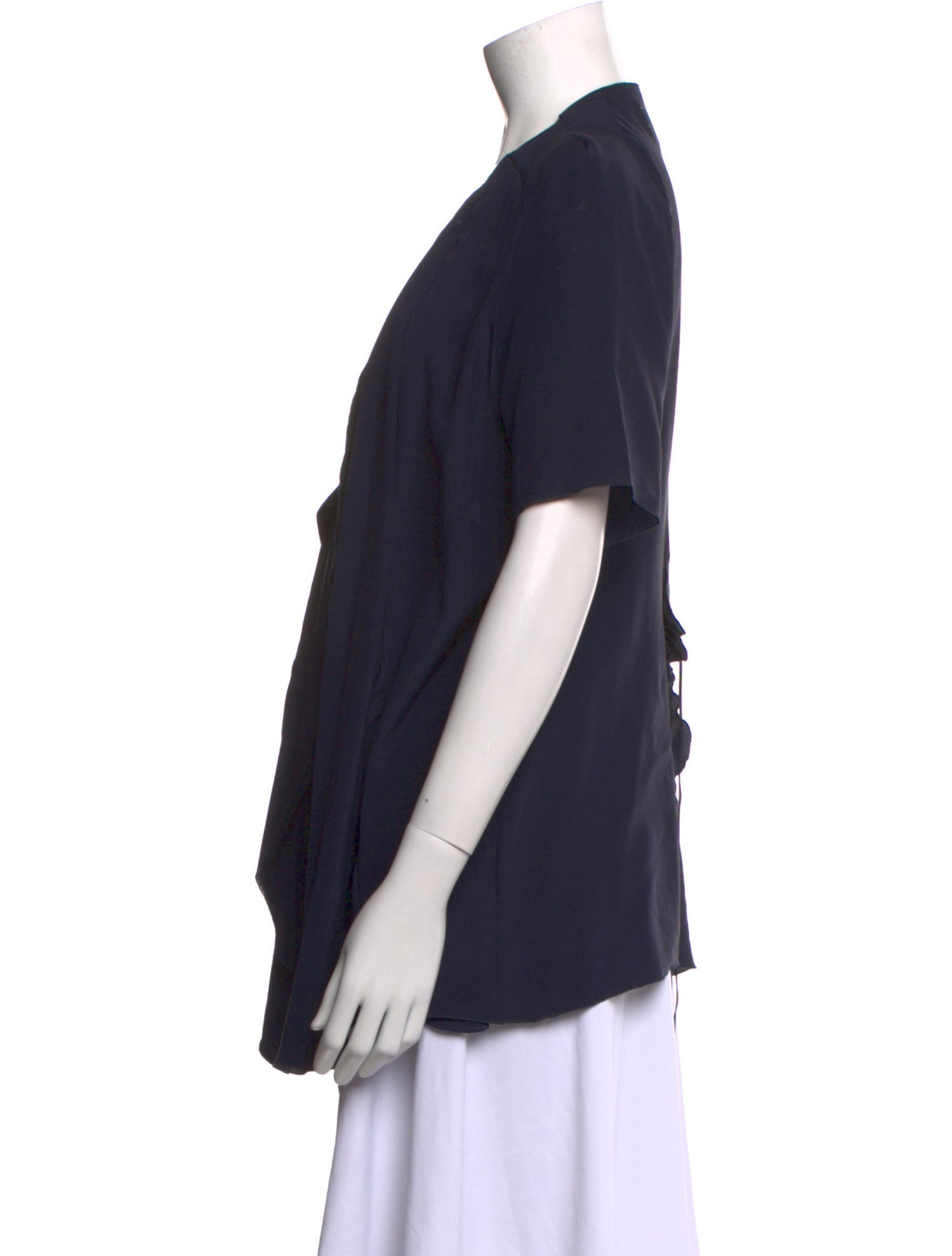 Marni Silk V-Neck Blouse