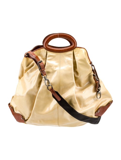 Marni Patent Leather Top Handle Bag