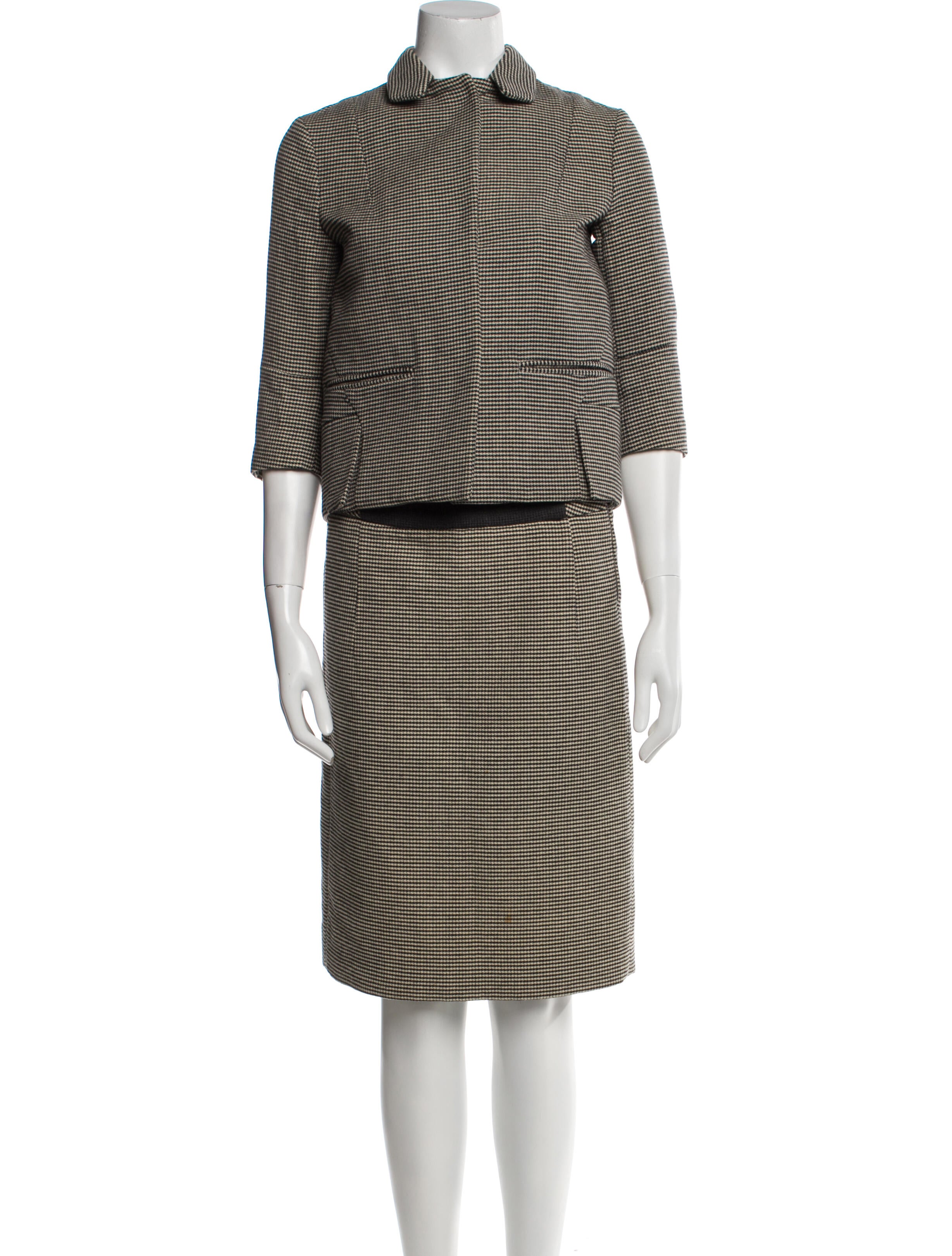Marni 2011 Wool Skirt Suit w/ Tags