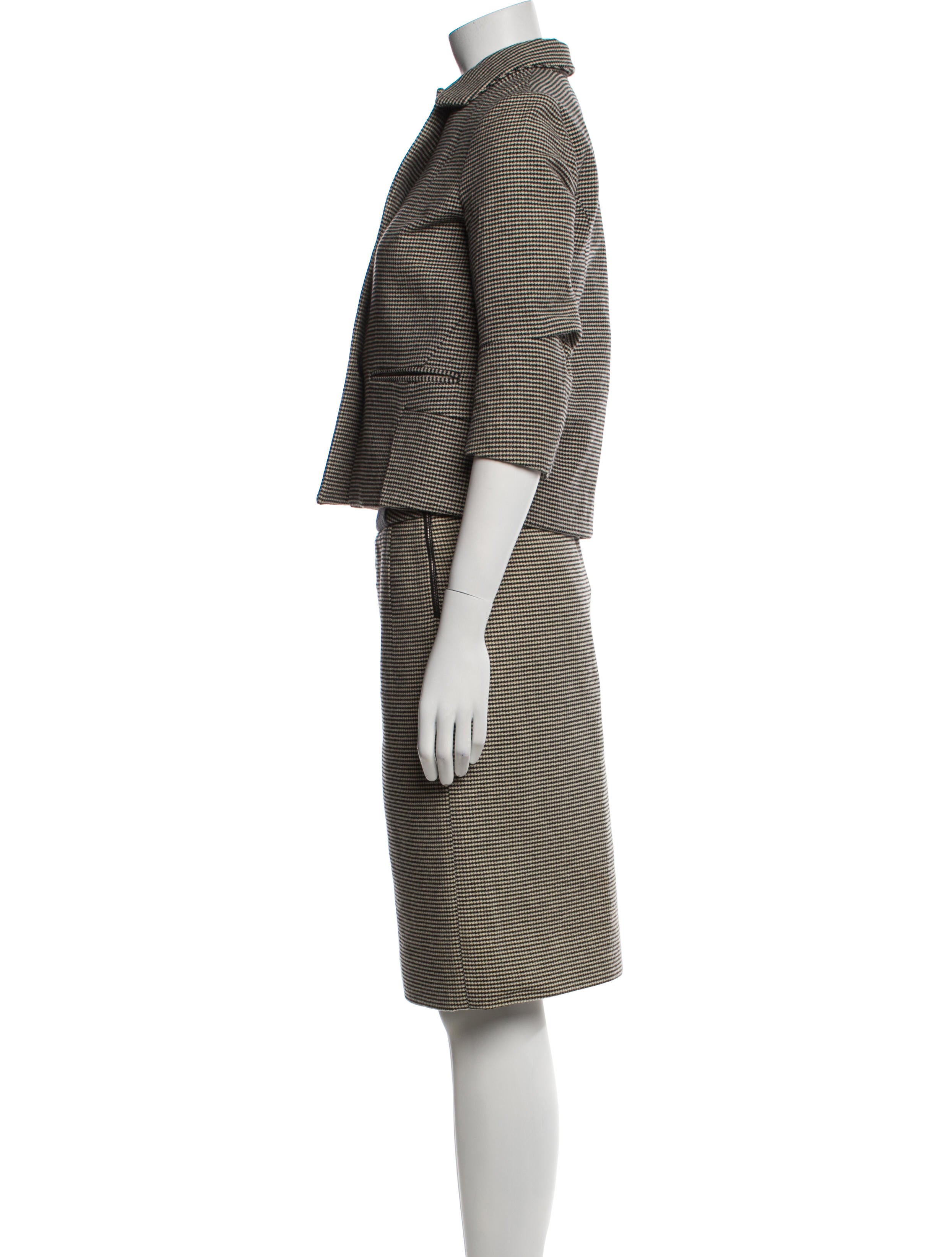 Marni 2011 Wool Skirt Suit w/ Tags