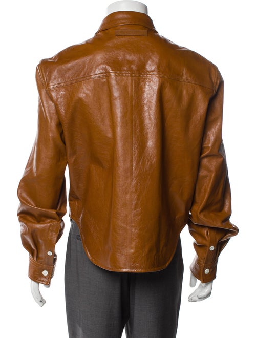 Marni Goat Leather Moto Jacket